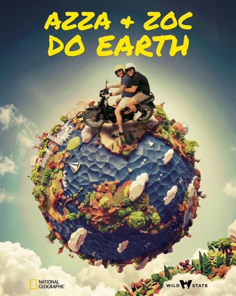 Azza + Zoc Do Earth - National Geographic / Wild State film production in Indonesia