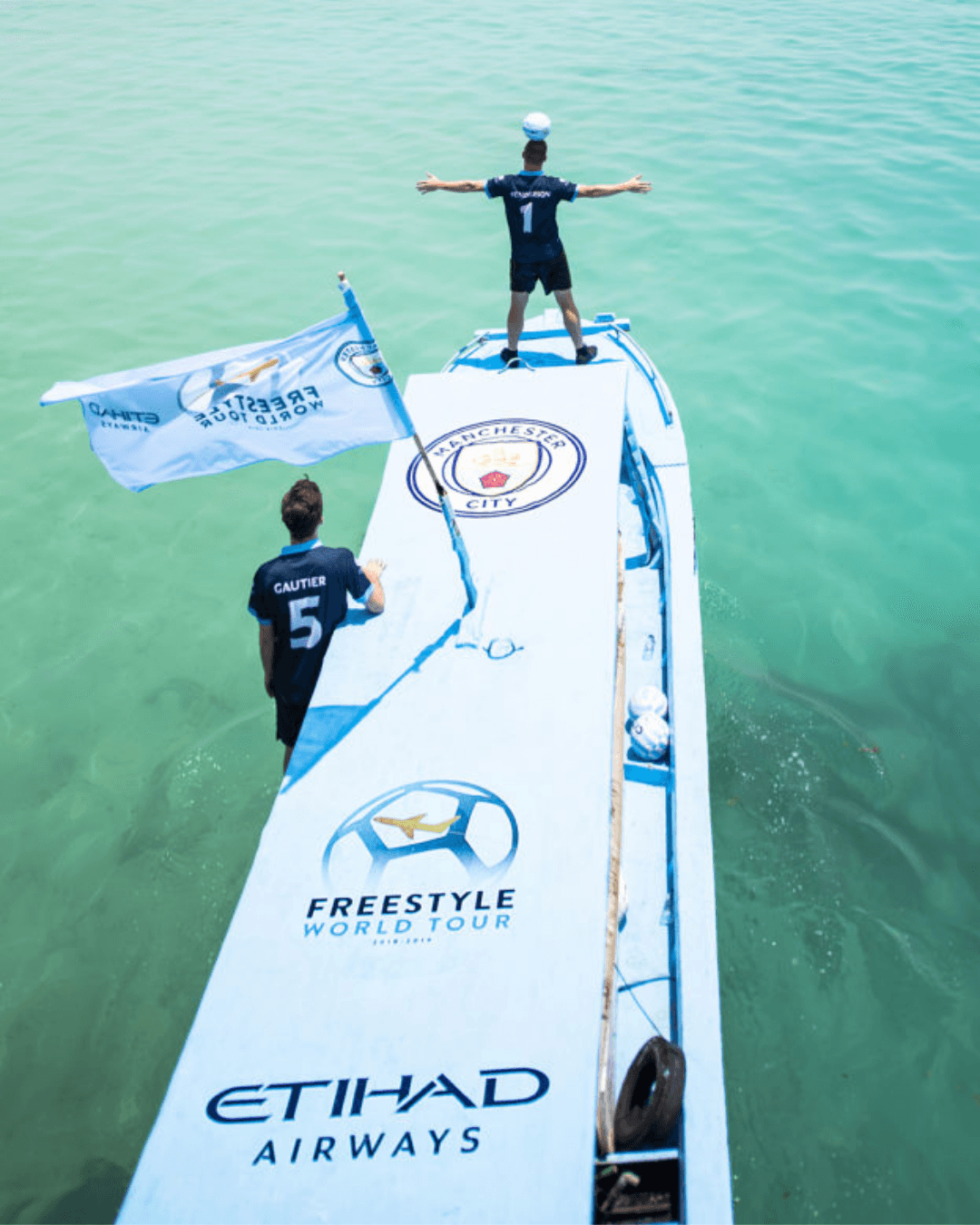 Freestyle World Tour - RD Content / Etihad Airways film production in Indonesia