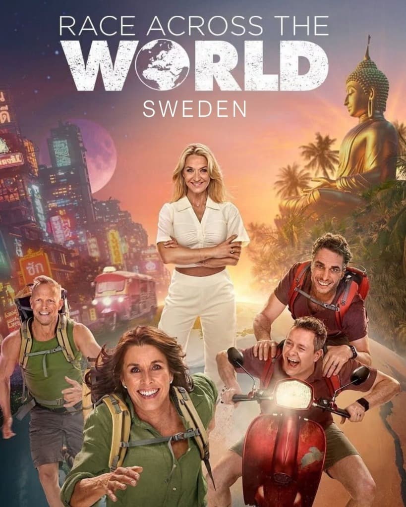 Race Across the World Sweden - Kanal 5 / Max Reality Series film production in Indonesia